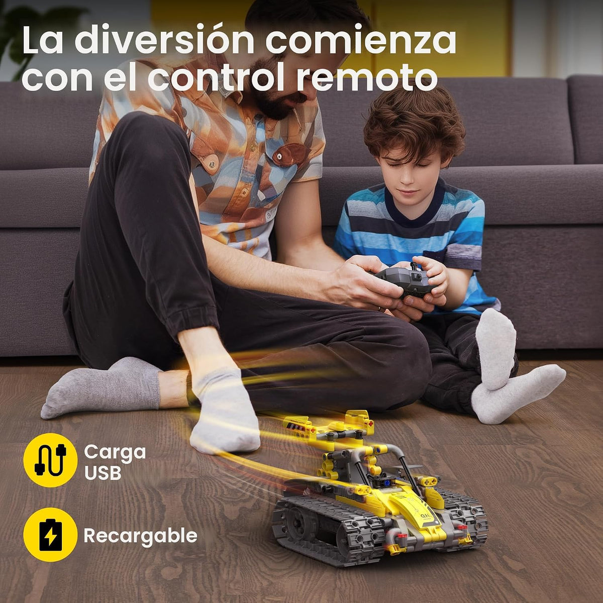 Sillbird Kit de construcción de robot STEM con control remoto