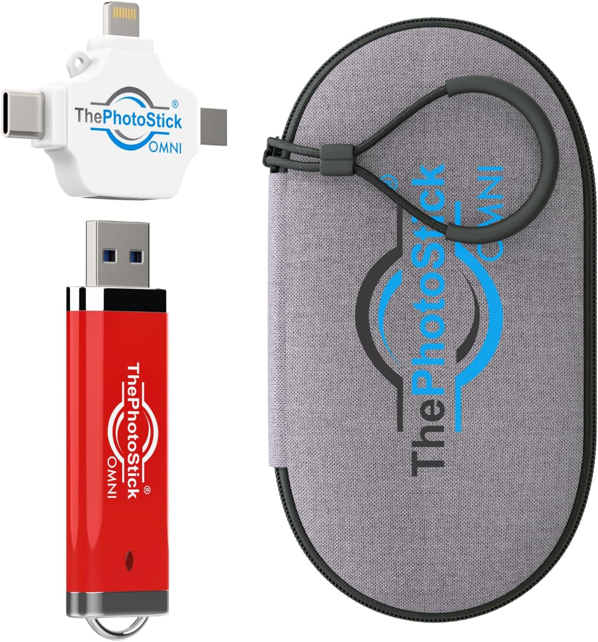 ThePhotoStick® Omni - Funda protectora de 512 GB + - Copia de segur...