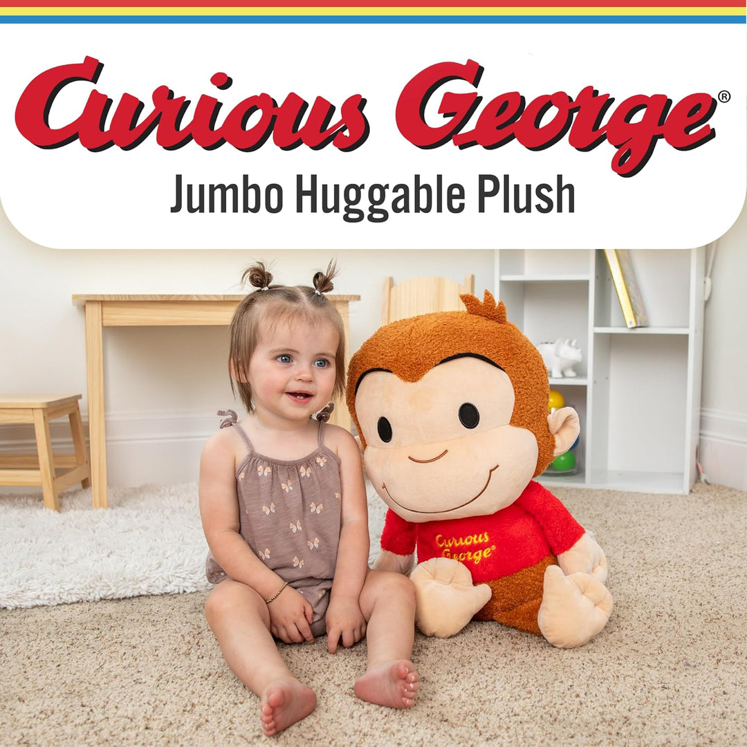 Curious George Cuteeze - Mono de peluche de animal de peluche, boni...