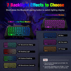 Teclado retroiluminado RGB MoKo para controlador PS5