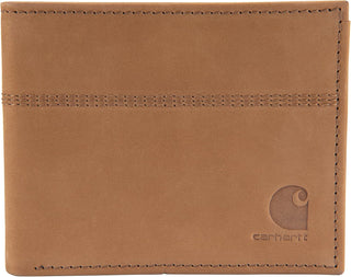 Carhartt Men's Casual Saddle Leather Wallets, Available in Mult...