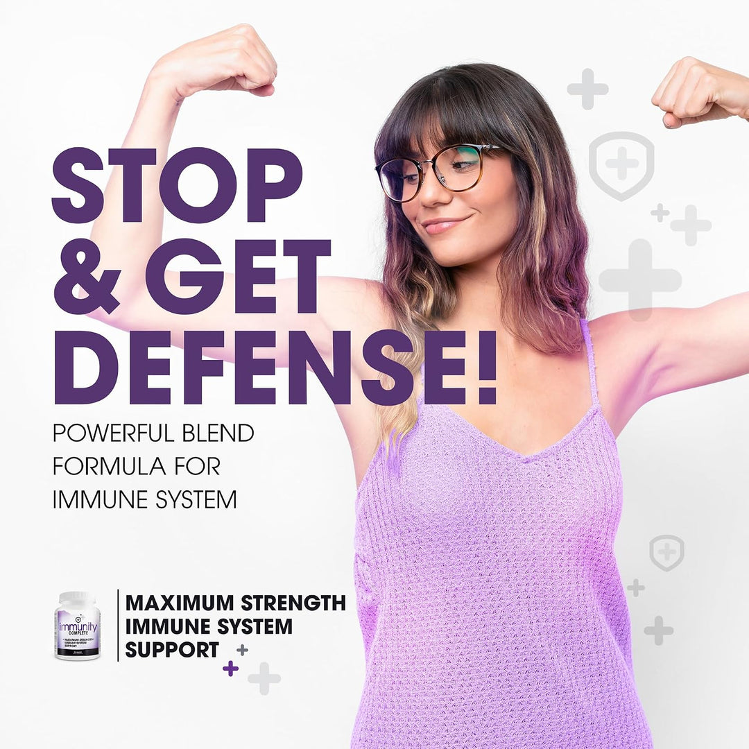 Fórmula de apoyo inmunológico Instant Immunity, máxima fuerza, 60 c...