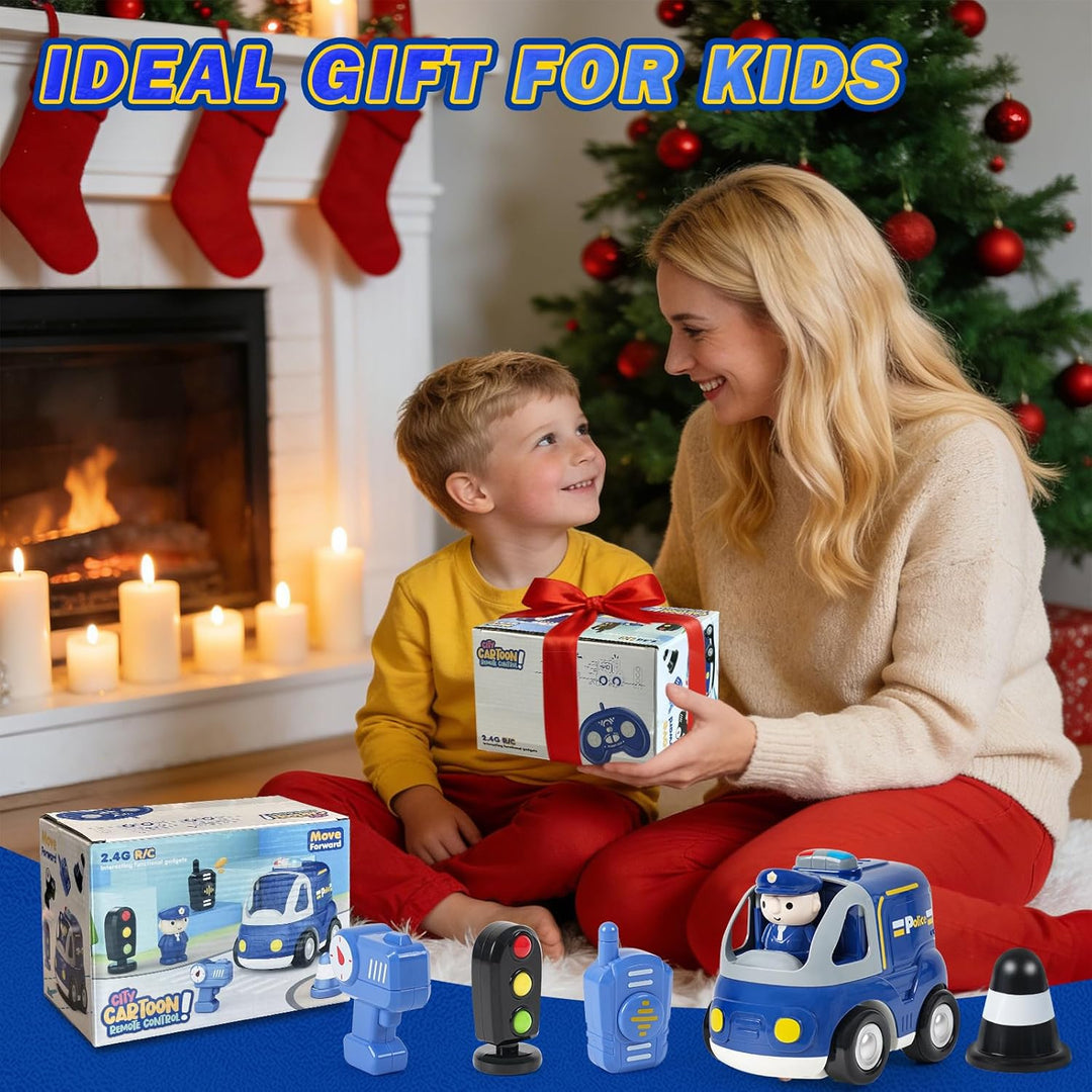 QPOU Auto a control remoto para niños pequeños \u2013 Regalos de cu...