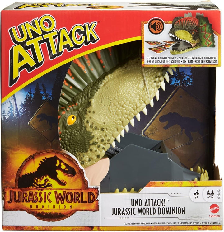 Mattel Games UNO Attack Jurassic World Domination Juego de Cartas p...