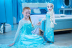 JAKKS Pacific Frozen Playdate Elsa - Muñeca de 32 pulgadas de alto