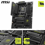 MSI MAG B850 Tomahawk MAX WiFi Motherboard, ATX - Compatible con pr...