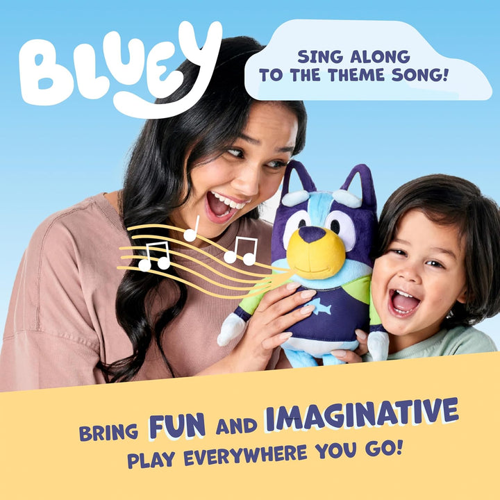Bluey Efectos de sonido de peluche parlante, juguetes musicales sua...