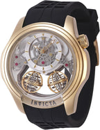 Invicta Reloj de cuarzo especial con esfera plateada para hombre 47375