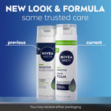 NIVEA MEN - Espuma de afeitado sensible con vitamina E, extractos c...