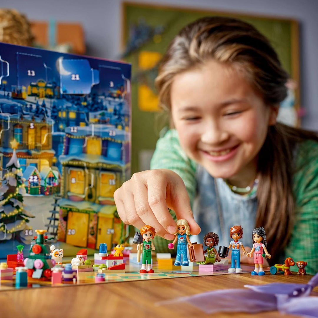 Lego 42668 Calendario de Adviento Friends 2025 Juguete Regalo de Cu...