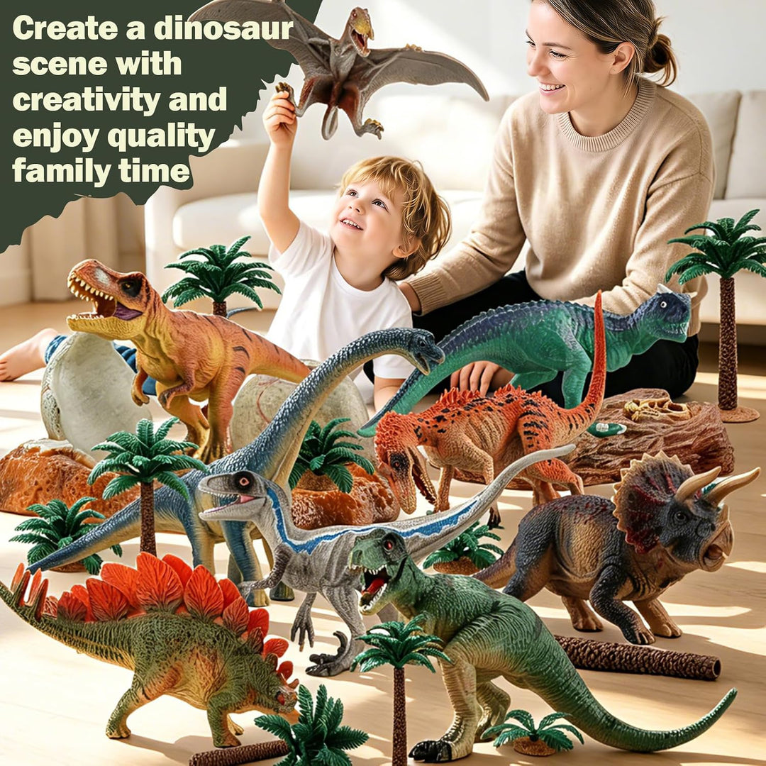 Juguetes de dinosaurios para niños Figuras de acción de dinosaurios...