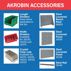 Akro-Mils 30250 AkroBins - Contenedores de almacenamiento de plástico, 15 x