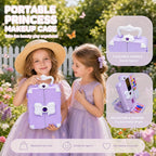 Kit de maquillaje infantil de 75 piezas para niñas, juego de maquillaje de