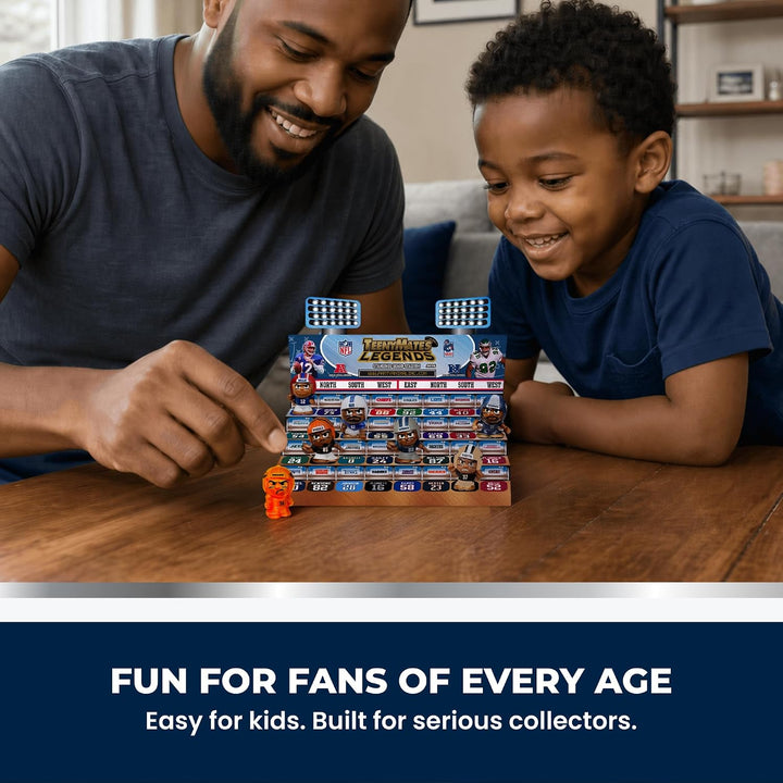 Teenymates Party Animal 2026 Serie de Leyendas de la NFL, 4 Figuras...