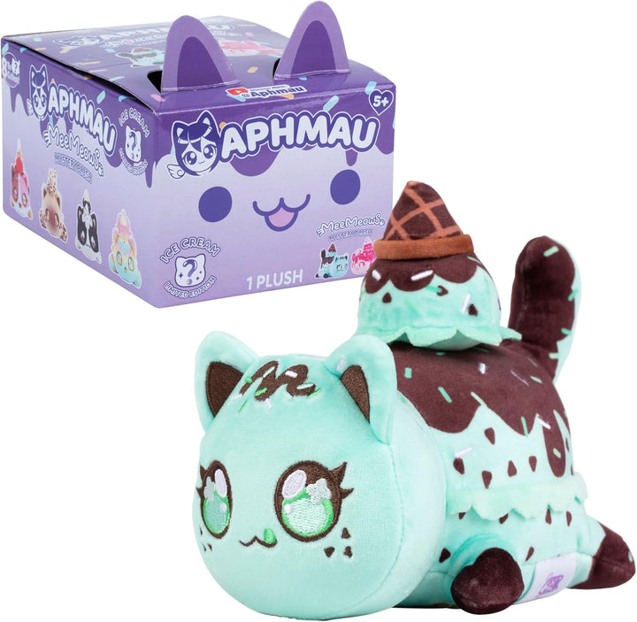 Aphmau MeeMeow Mystery Plush de 6 pulgadas Helado canal