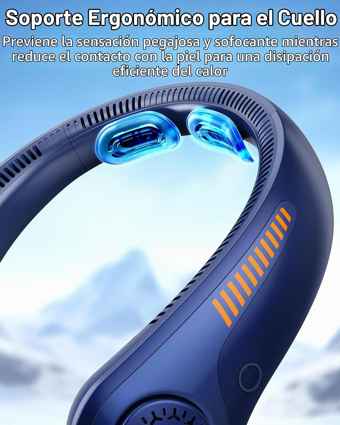 EYERZ Ventilador de Cuello Portátil - Ventilador Personal Recargabl...