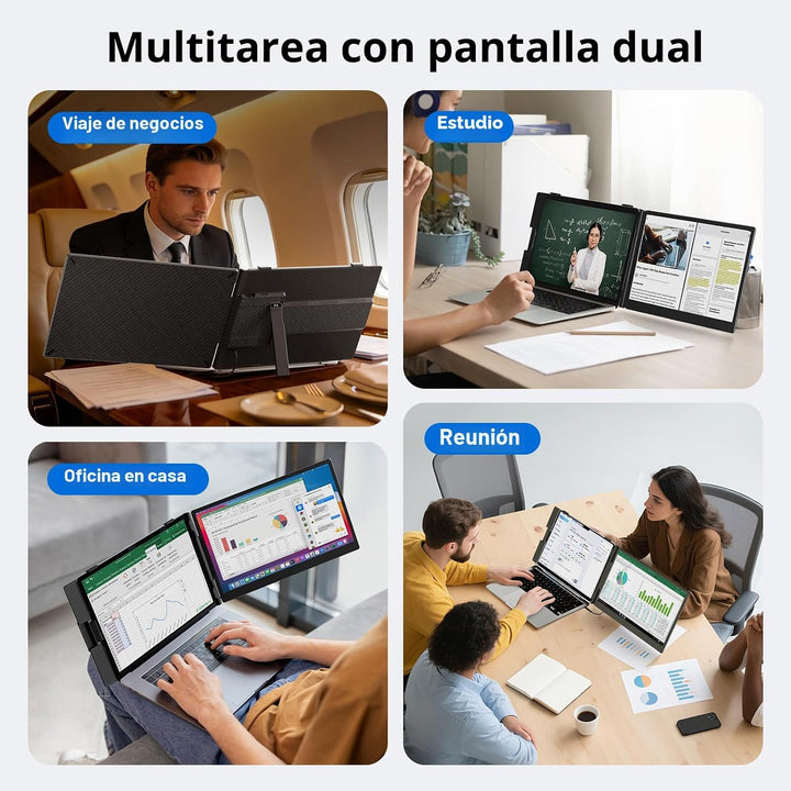 ROYY Extensor de pantalla para portátil de 14.2 pulgadas, monitor p...