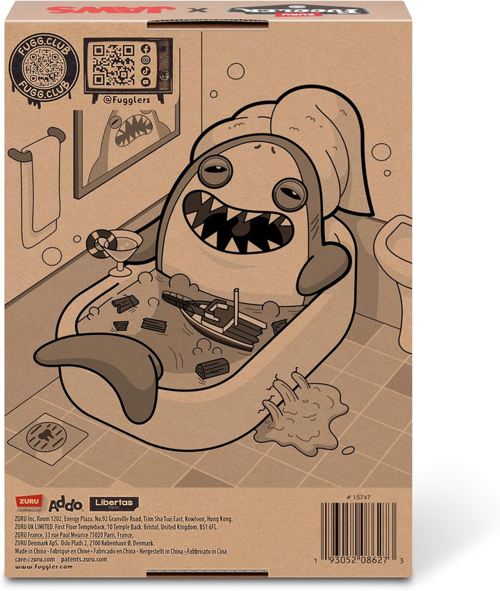Fuggler ZURU - Peluche con licencia de 9 pulgadas de Jaws, divertid...