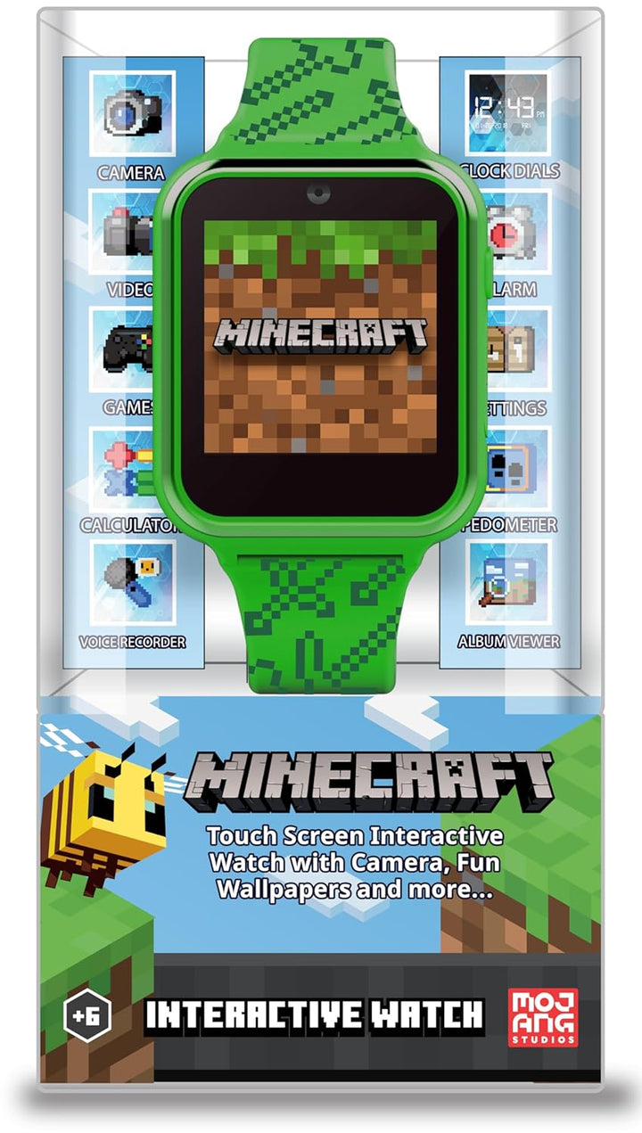Reloj inteligente Minecraft para niños Reloj interactivo
