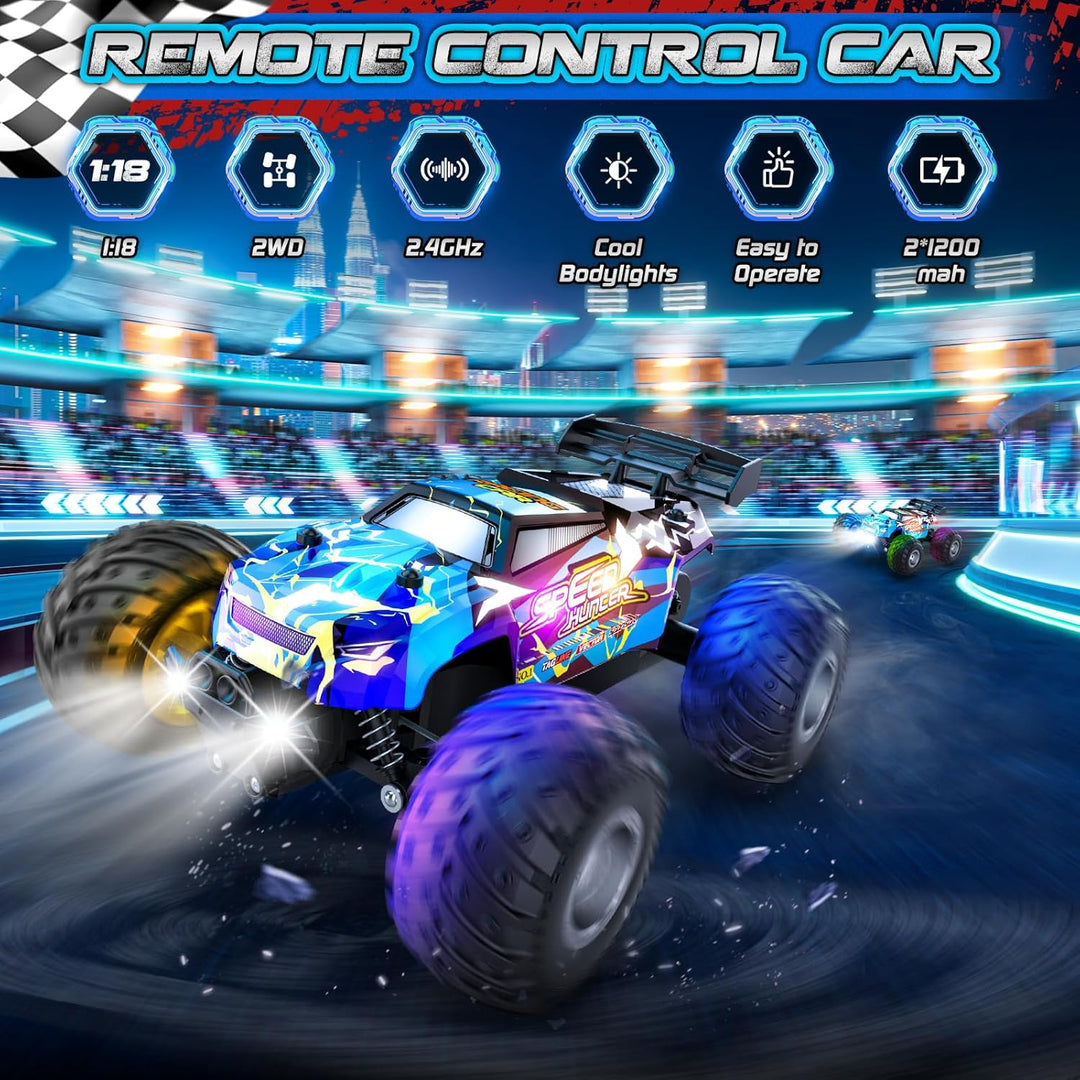 Auto a control remoto camión RC todoterreno 118 2WD 20