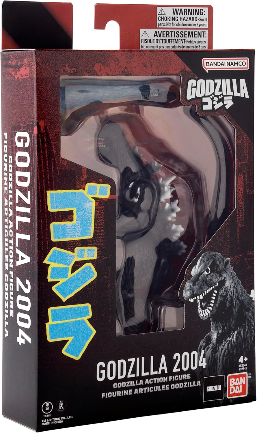 Bandai Namco - Godzilla - Godzilla 2004, juego de figuras de acción...