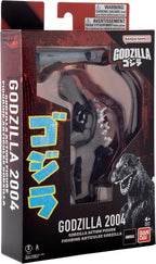 Bandai Namco - Godzilla - Godzilla 2004, juego de figuras de acción de 6"