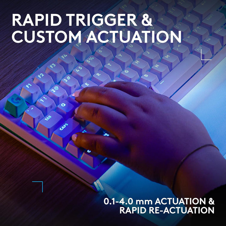 Logitech G 512 X 75 Dual SWAP, teclado analógico\/mecánico TMR inte...