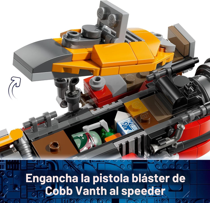 LEGO Star Wars Cobb Vanth's Speeder - Juguete de construcción p...