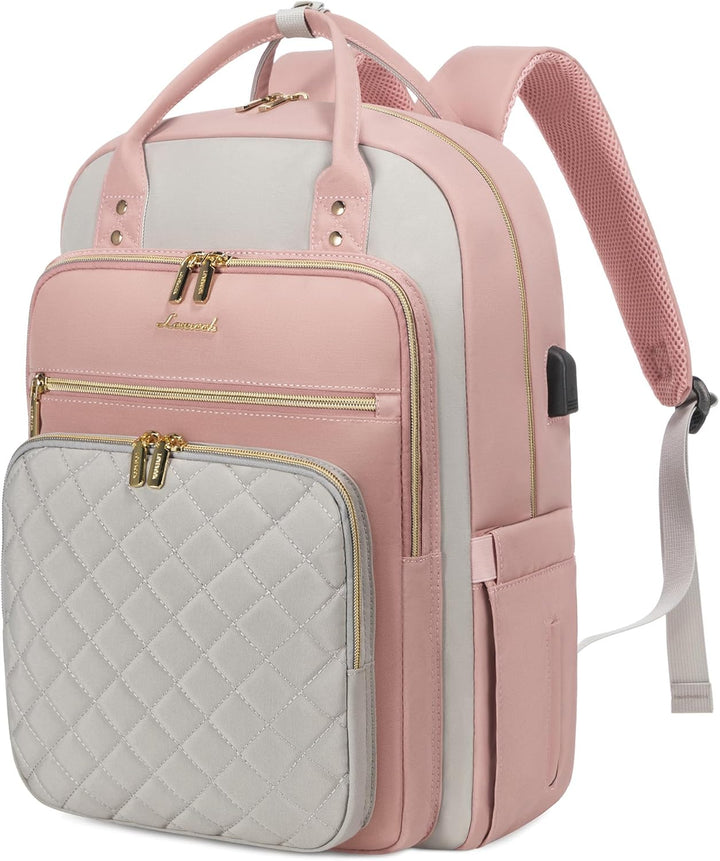 LOVEVOOK Mochila para computadora portátil para mujer, mochila para...