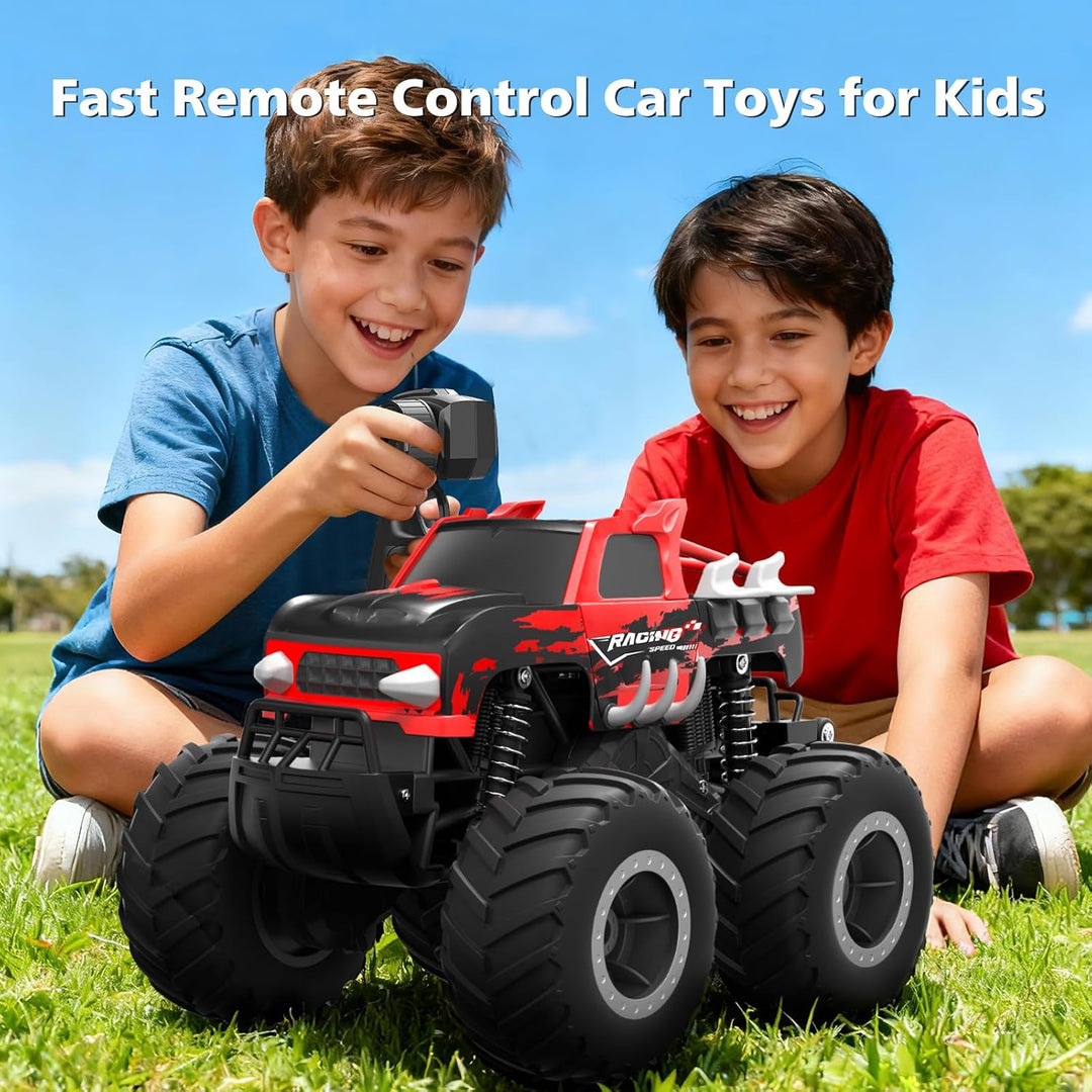 HOMETALL Auto de Control Remoto Anfibio Monster Truck Toys \u2013 C...