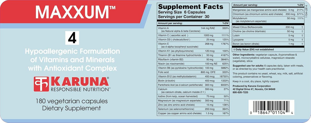 Maxxum Karuna 4, 180 unidades