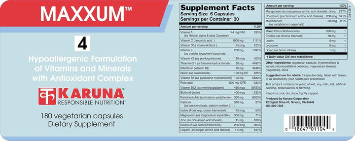Maxxum Karuna 4, 180 unidades