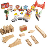 FUNPENY Juego de mesa de trenes de juguete juegos de pista