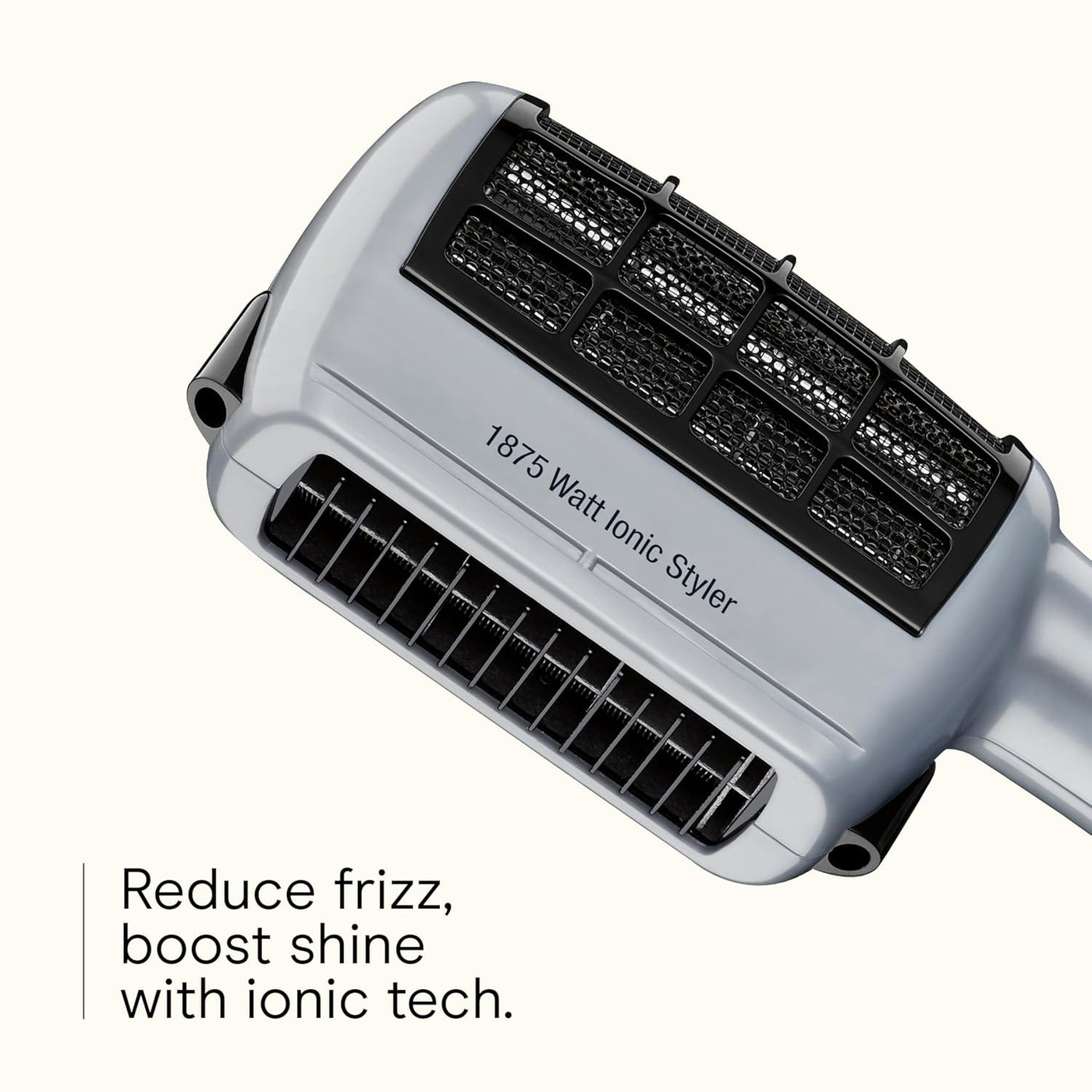 Conair 1875 W 3 en 1 estilizador icónico, color gris y negro