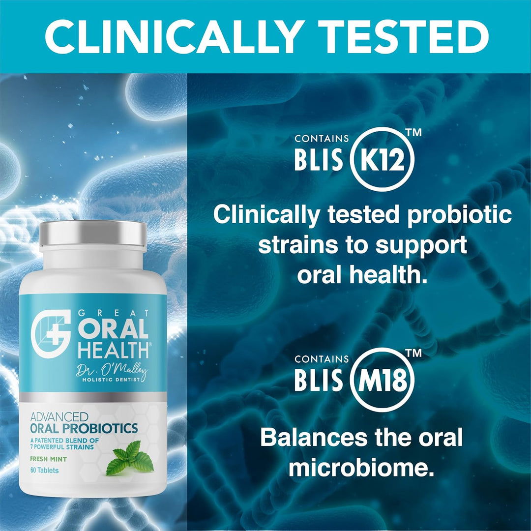 Probióticos orales para el tratamiento del mal aliento bucal para a...