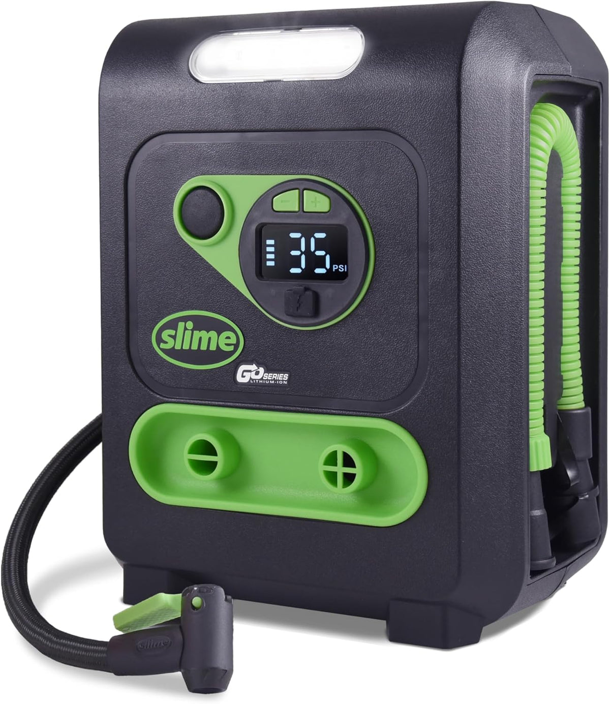 Slime 40085 Inflador de Neumáticos, Inalámbrico, Multipropósito, Bo...