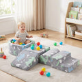 Tiita Kids - Bloques de escalada de 5 piezas con pozo de bolas pequeño