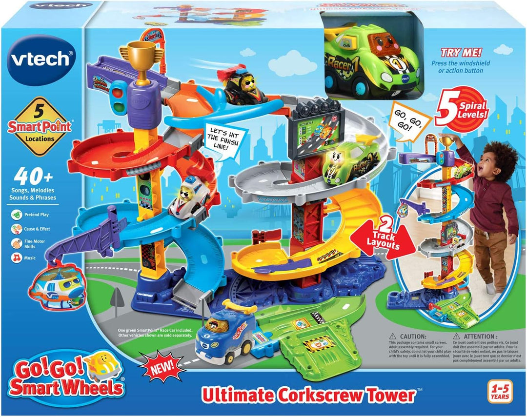VTech Go! Go! Smart Wheels Ultimate - Torre de sacacorchos