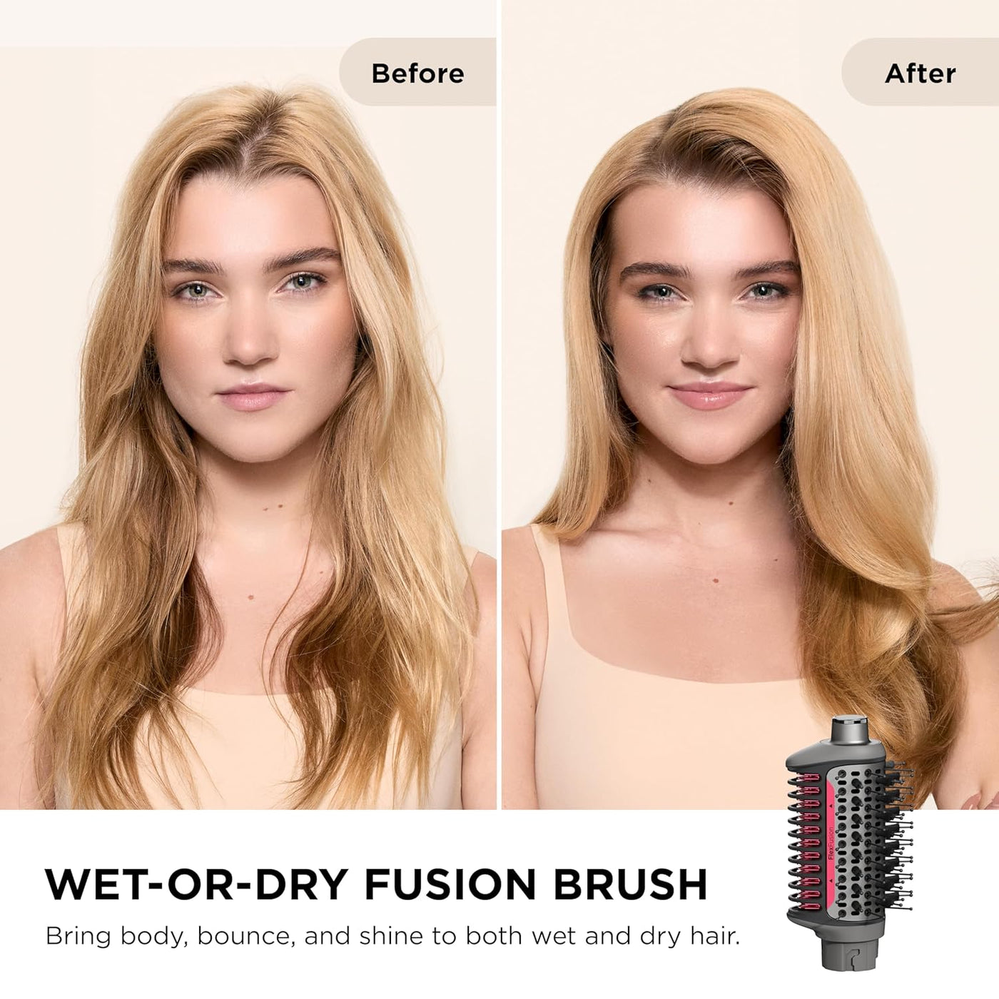 Secador de pelo Shark FlexFusion con cepillo de pelo Fusion, difuso...