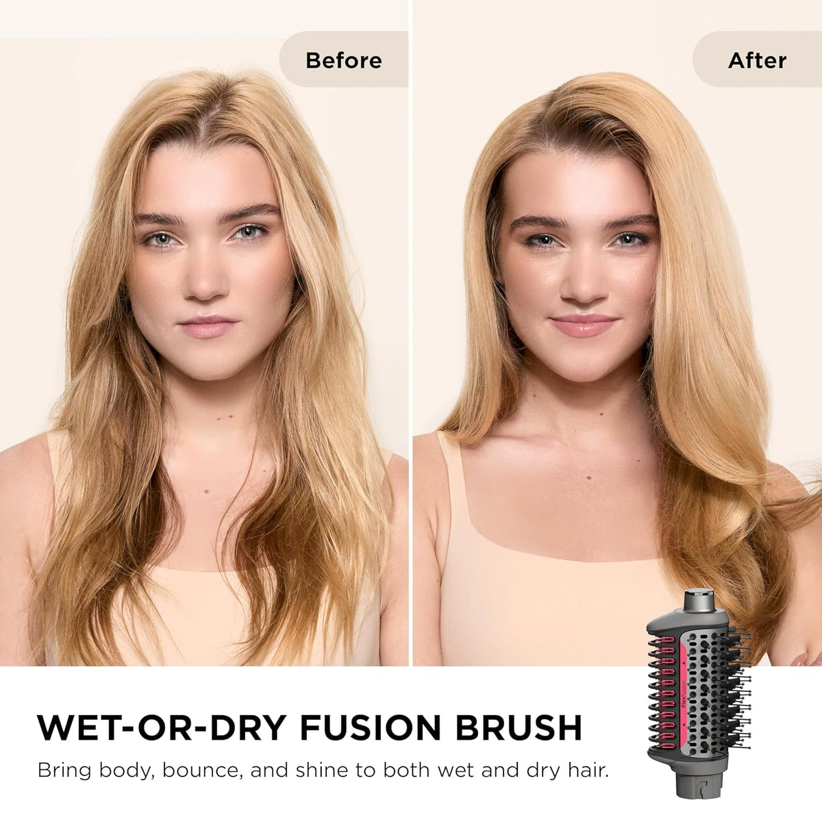 Secador de pelo Shark FlexFusion con cepillo de pelo Fusion, moldea...
