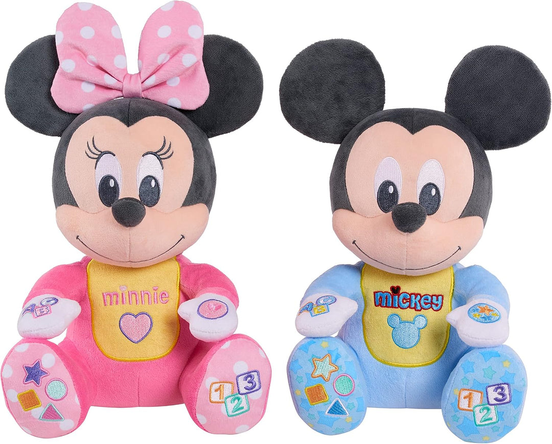 Peluche Minnie Mouse Disney Baby Aprende Conmigo Deluxe - Minnie, m...