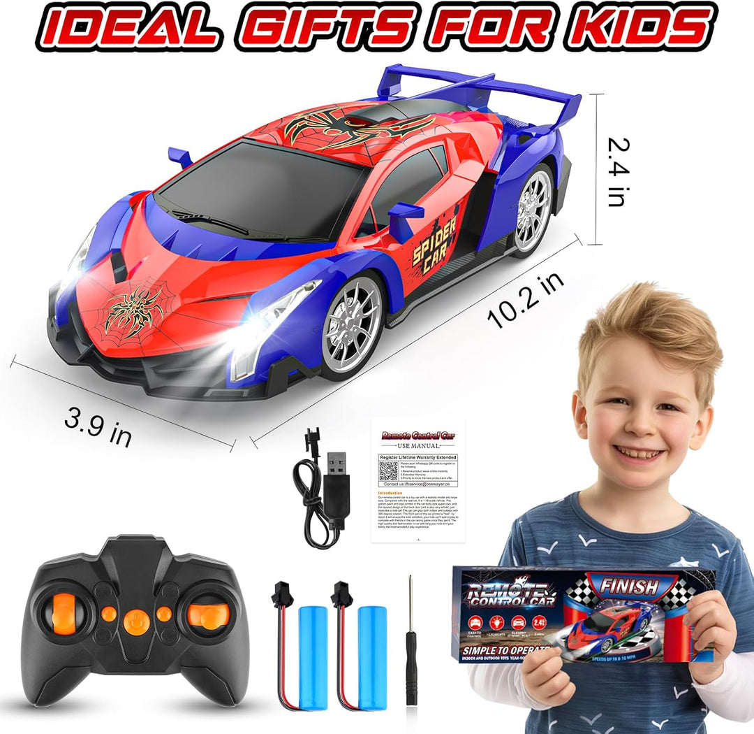 Growsland Auto a control remoto, autos RC de 2.4 GHz para niños de...