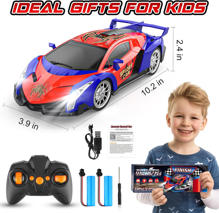 Growsland Auto a control remoto, autos RC de 2.4 GHz para niños de...