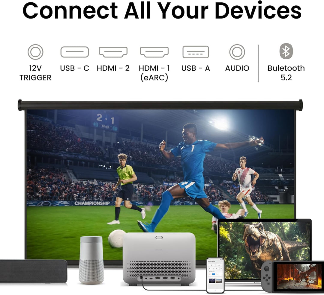 BenQ TK705i Proyector de entretenimiento en el hogar 4K HDR | 3000...