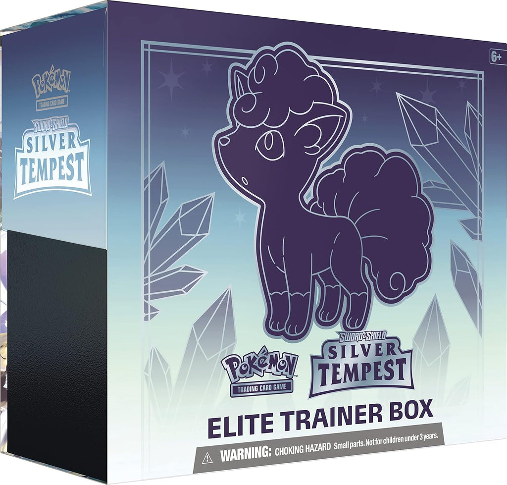 Pokémon TCG: Caja de entrenador de élite Espada y Escudo Tempestad Plateada