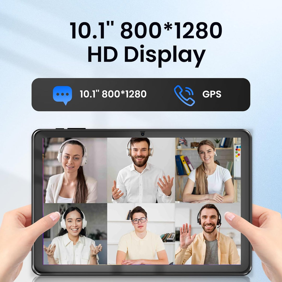 Keoaxll Tablet 10.1 Pulgadas Android 15, 18GB(6+12) RAM 128GB ROM 1...