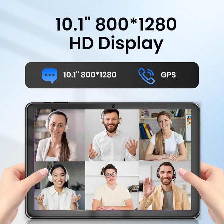 Keoaxll Tablet 10.1 Pulgadas Android 15, 18GB(6+12) RAM 128GB ROM 1...