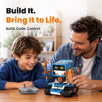 Sillbird Kit de robot de construcción con control remoto, regalos STEM para