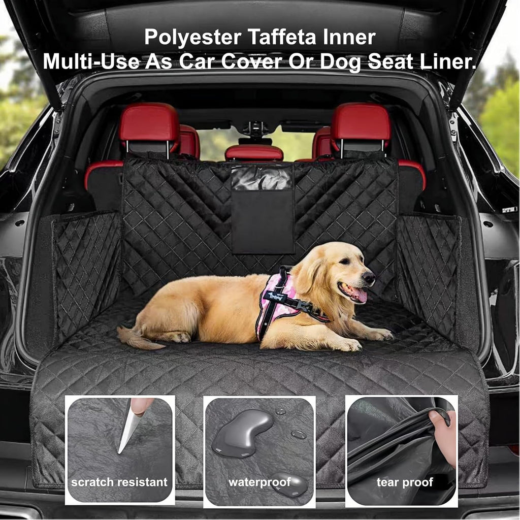Funda acolchada para la mitad del coche, protector contra el sol y el sol