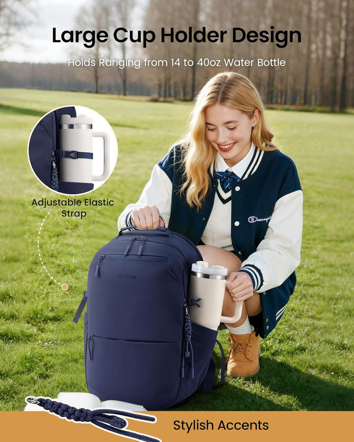 LOVEVOOK Mochila para computadora portátil para mujeres y hombres c...